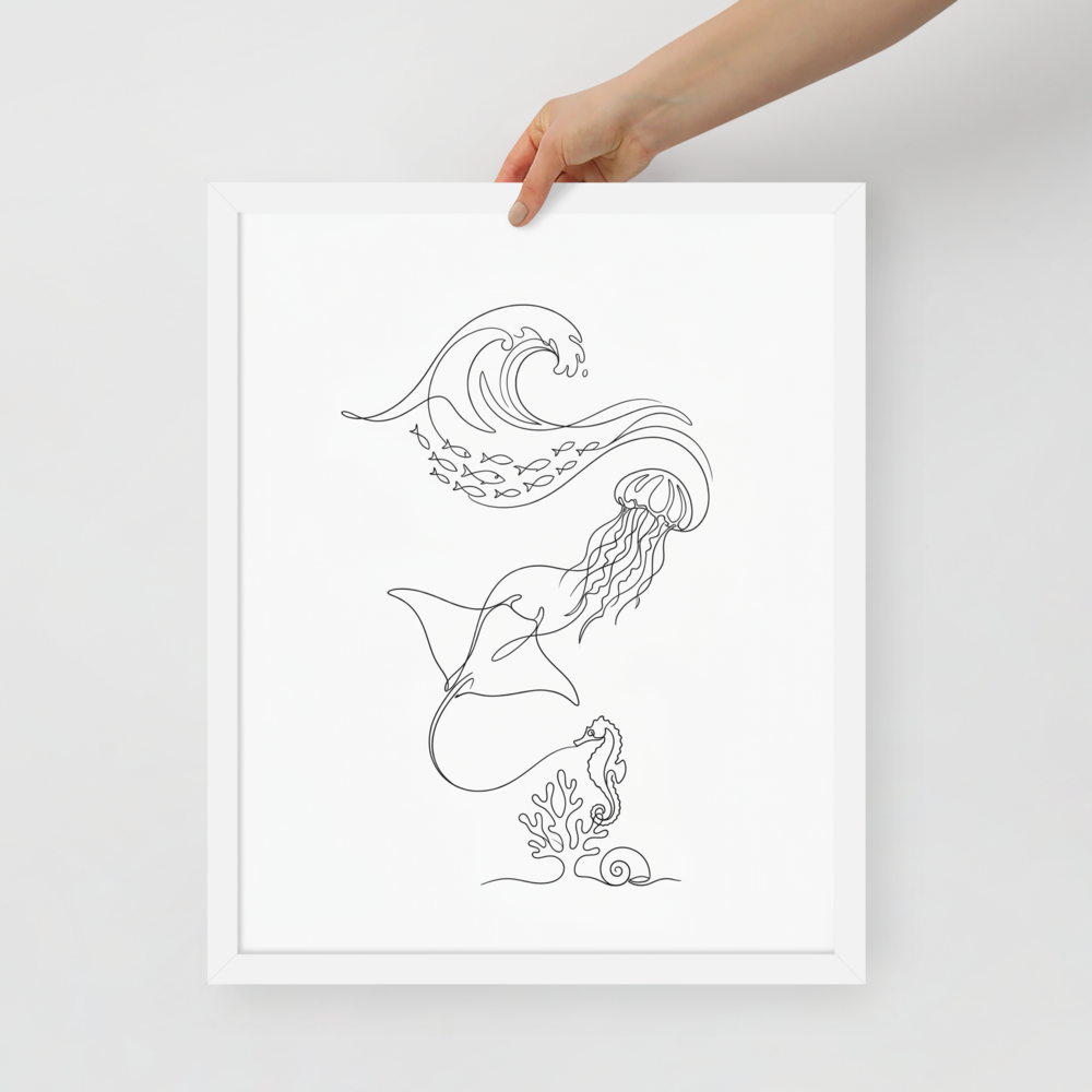 Oceanic Harmony Mockup