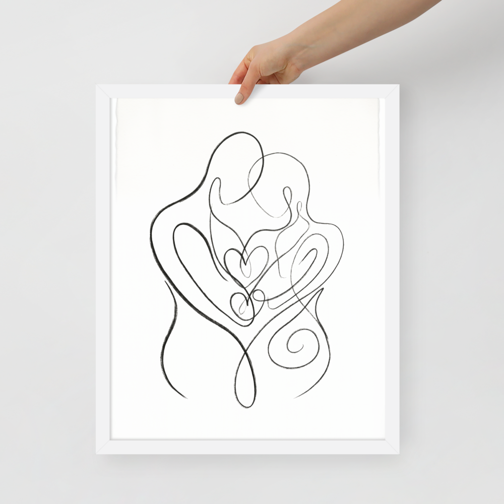 Intertwined Hearts Mockup