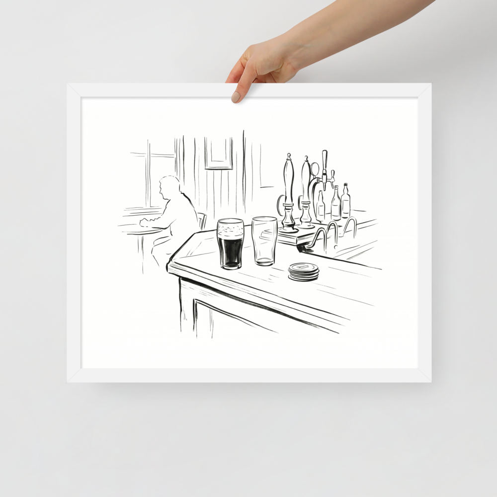 The Local Pint Mockup