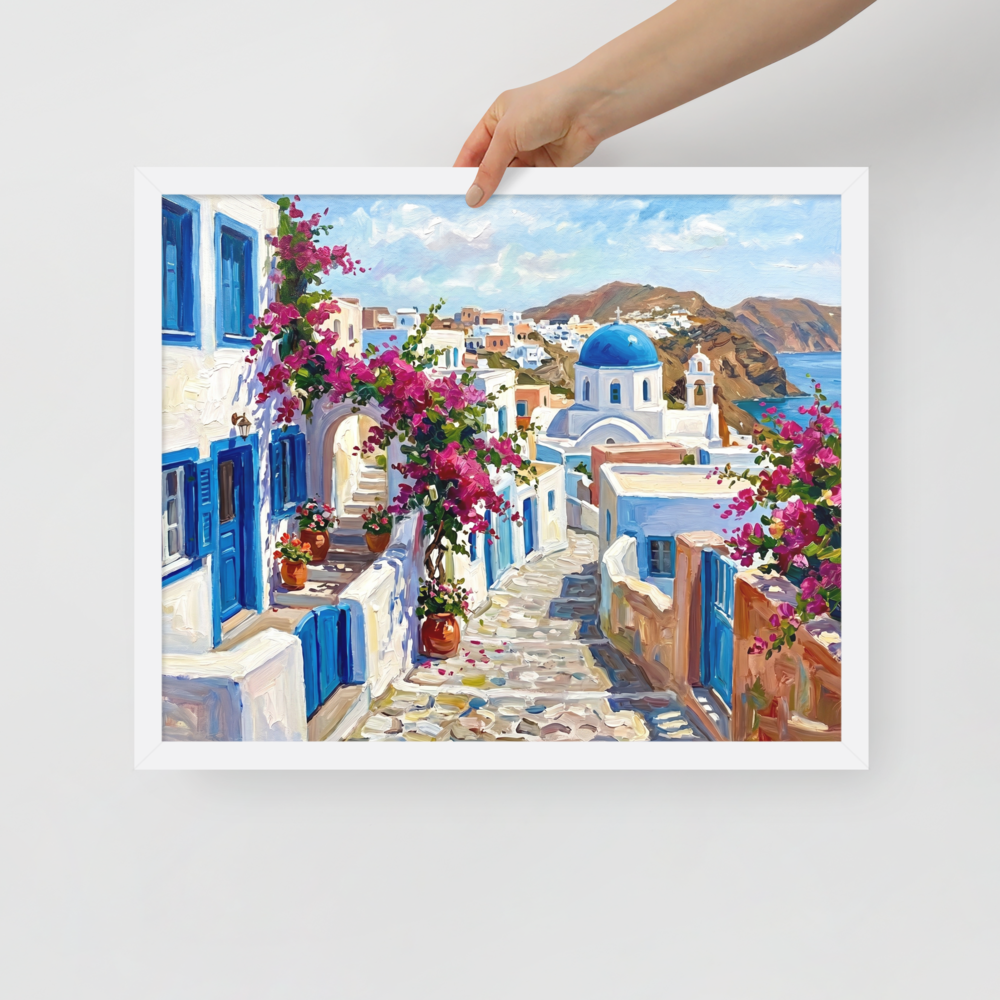 Aegean Blooms Mockup