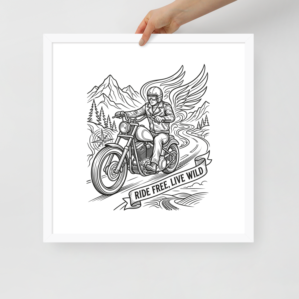 Ride Free Mockup