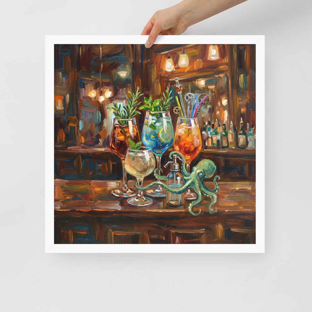 The Alchemist's Bar Mockup