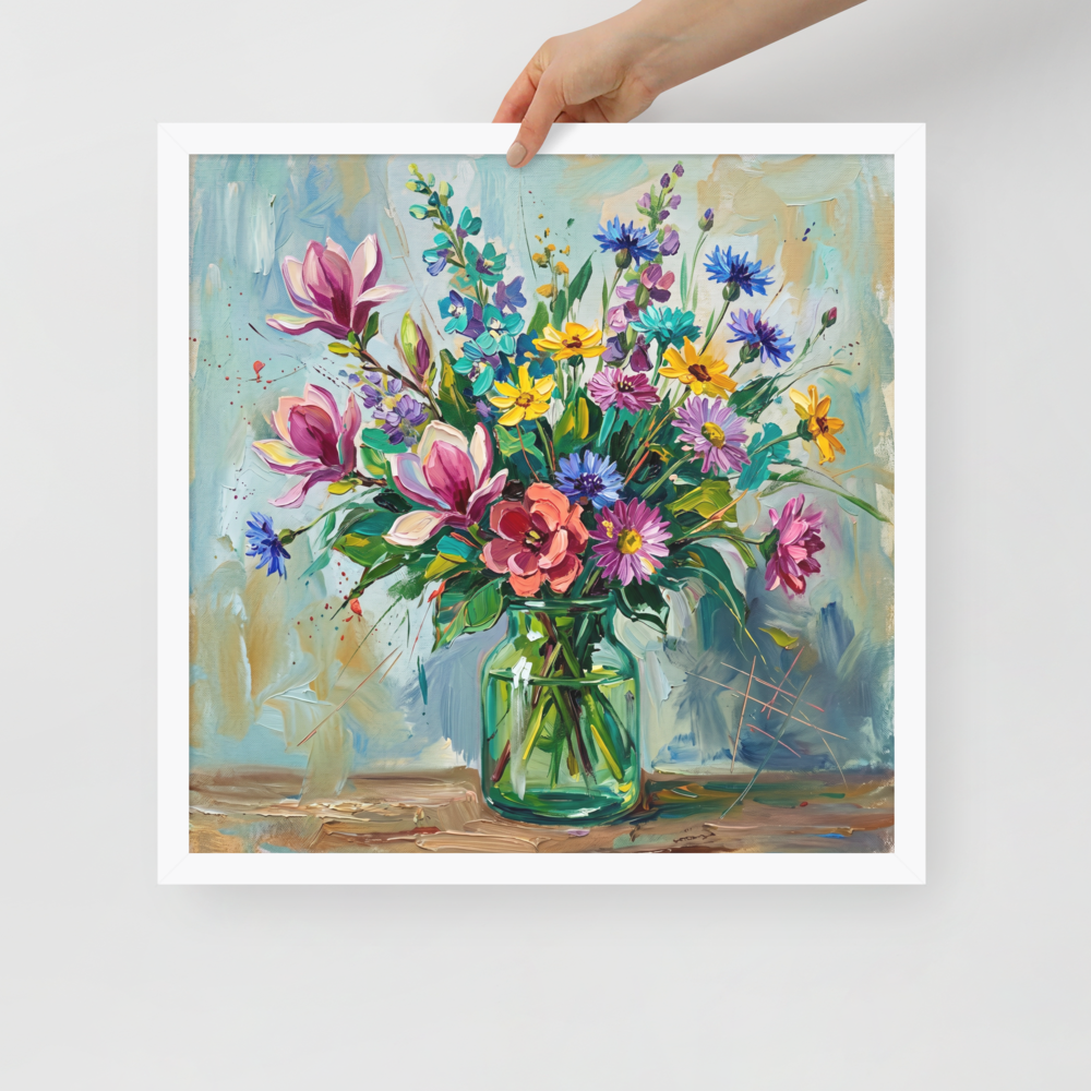 Wildflower Glass Mockup