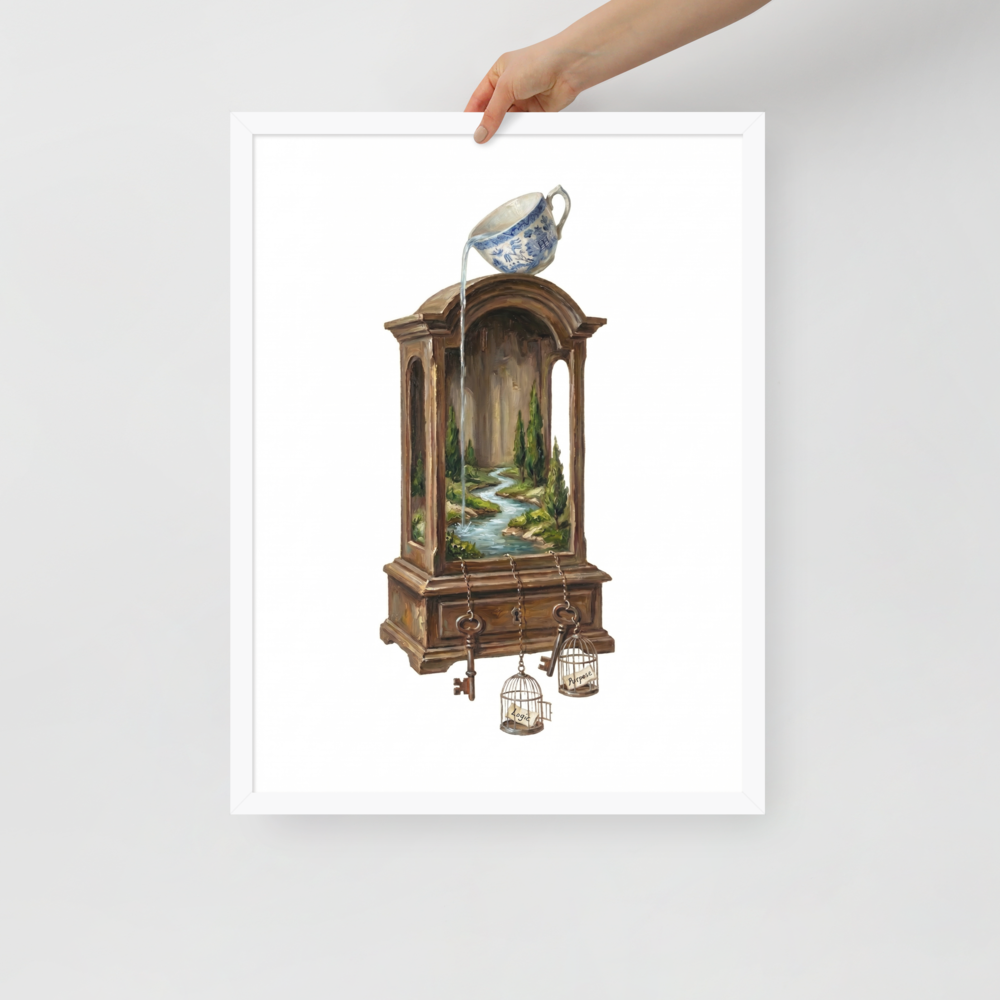The Caged Reason Mockup
