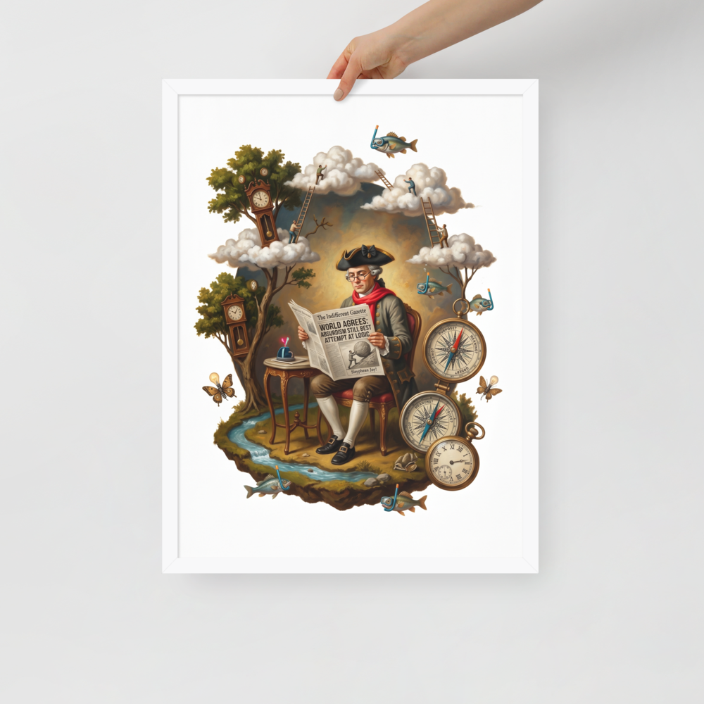 The Indifferent Gazette Mockup