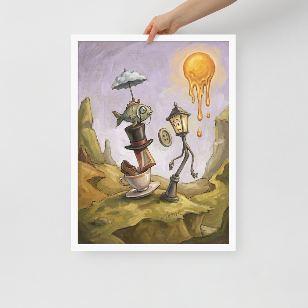 The Melting Hour Mockup