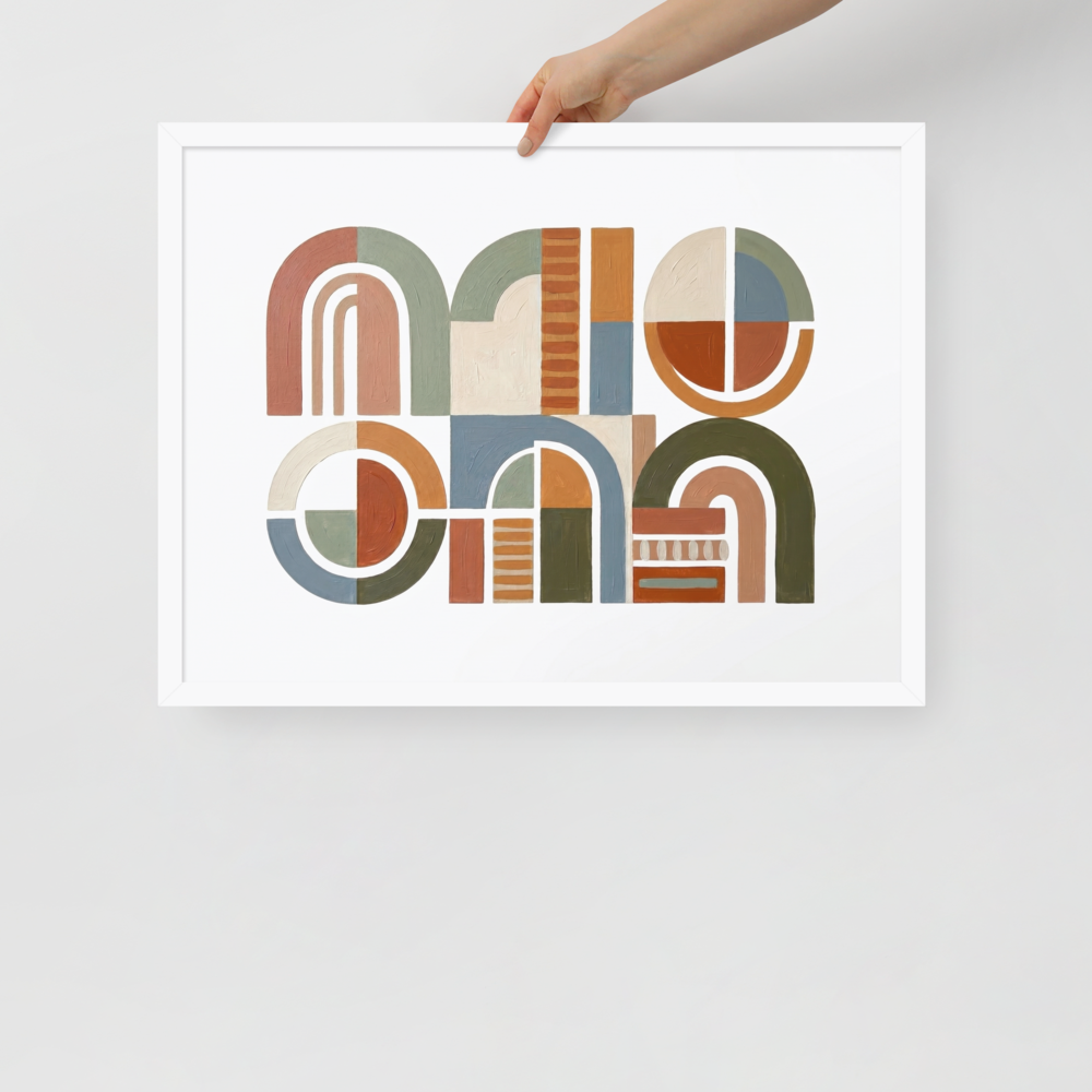Textured Arches Mockup