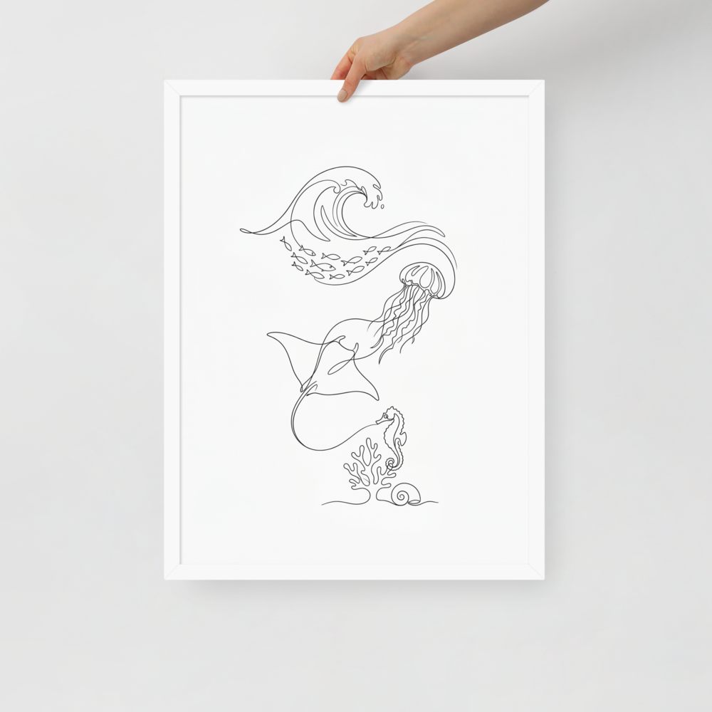 Oceanic Harmony Mockup