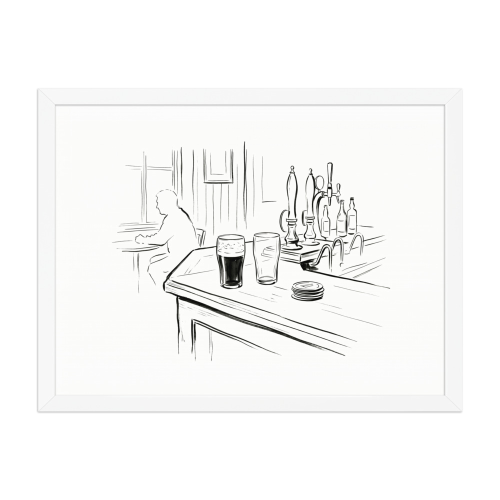 The Local Pint Mockup