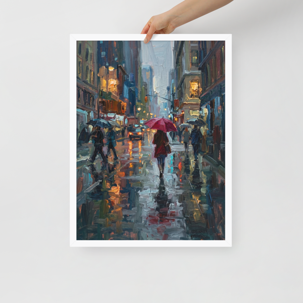 Neon Rain Mockup