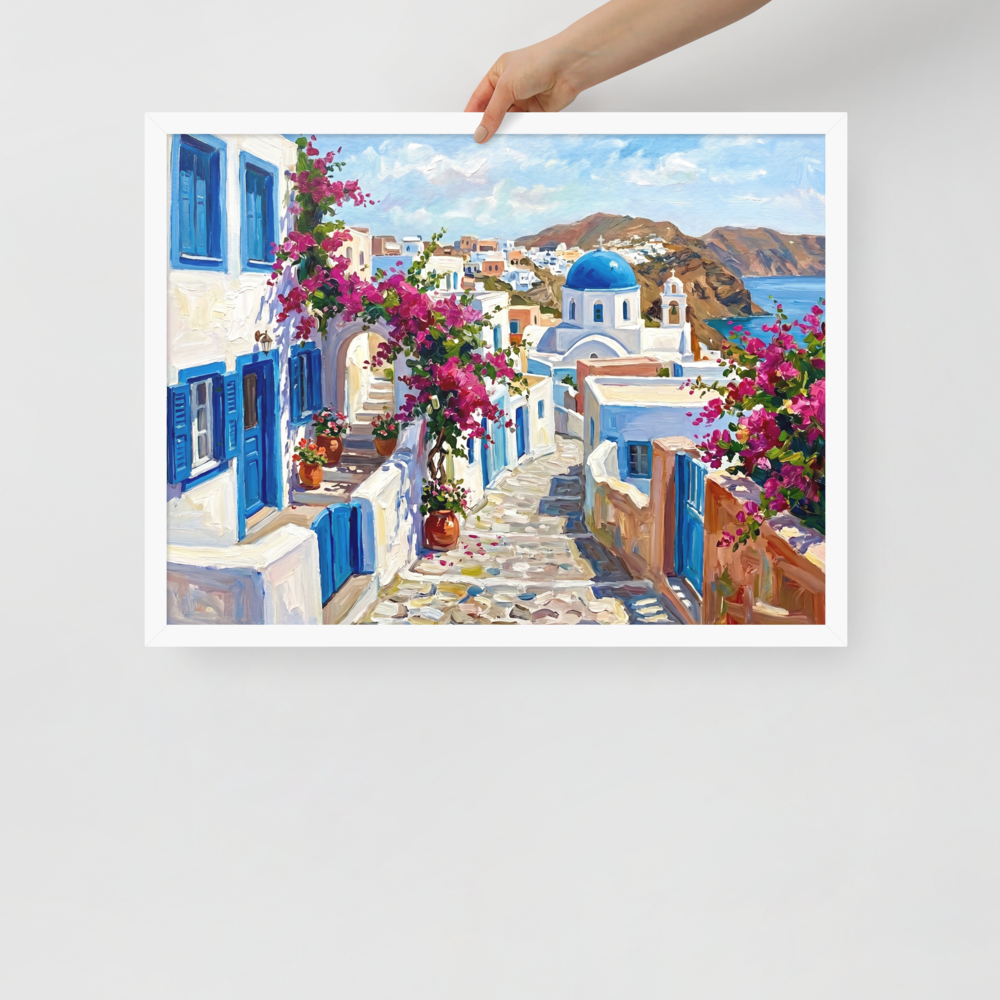Aegean Blooms Mockup