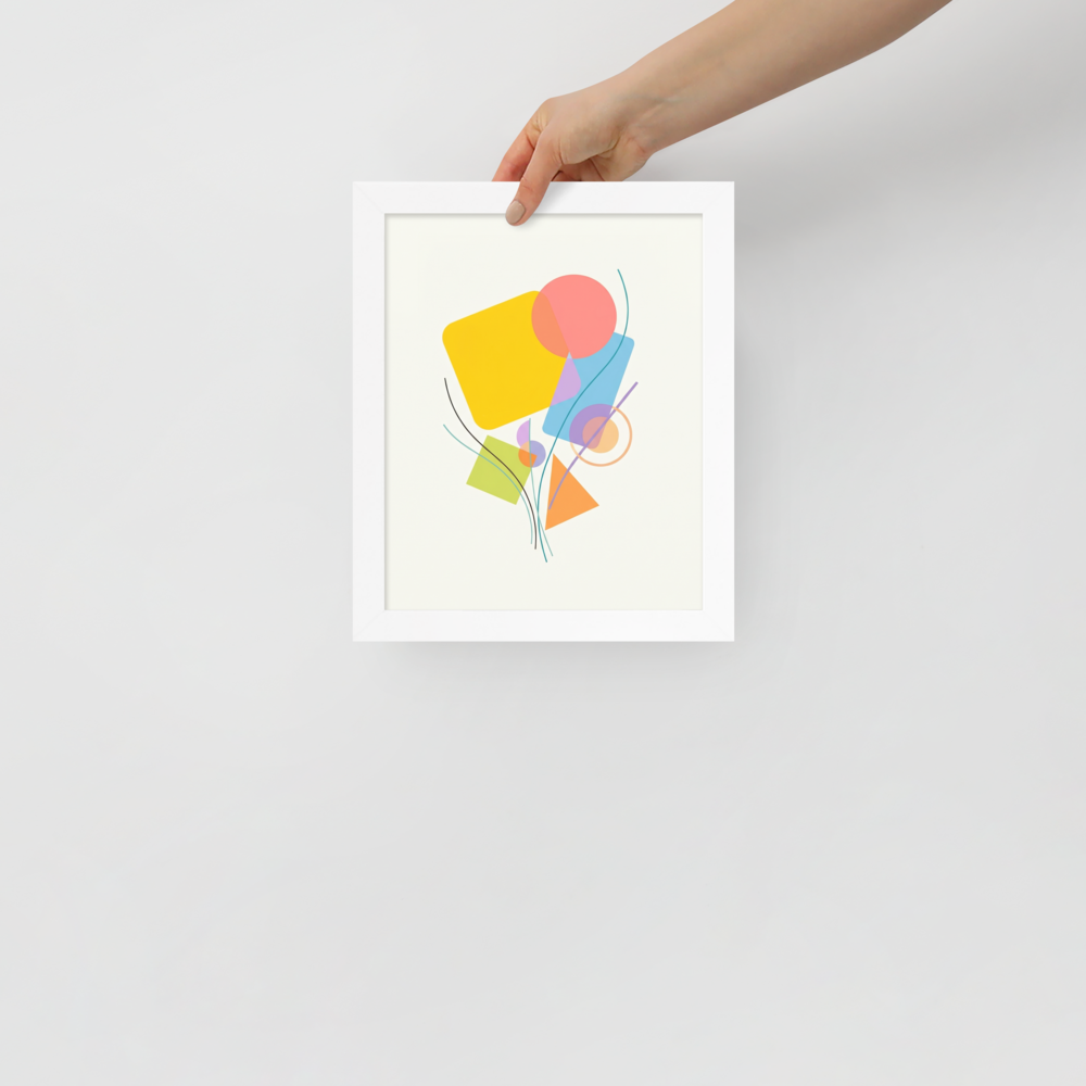 Geometric Bouquet Mockup