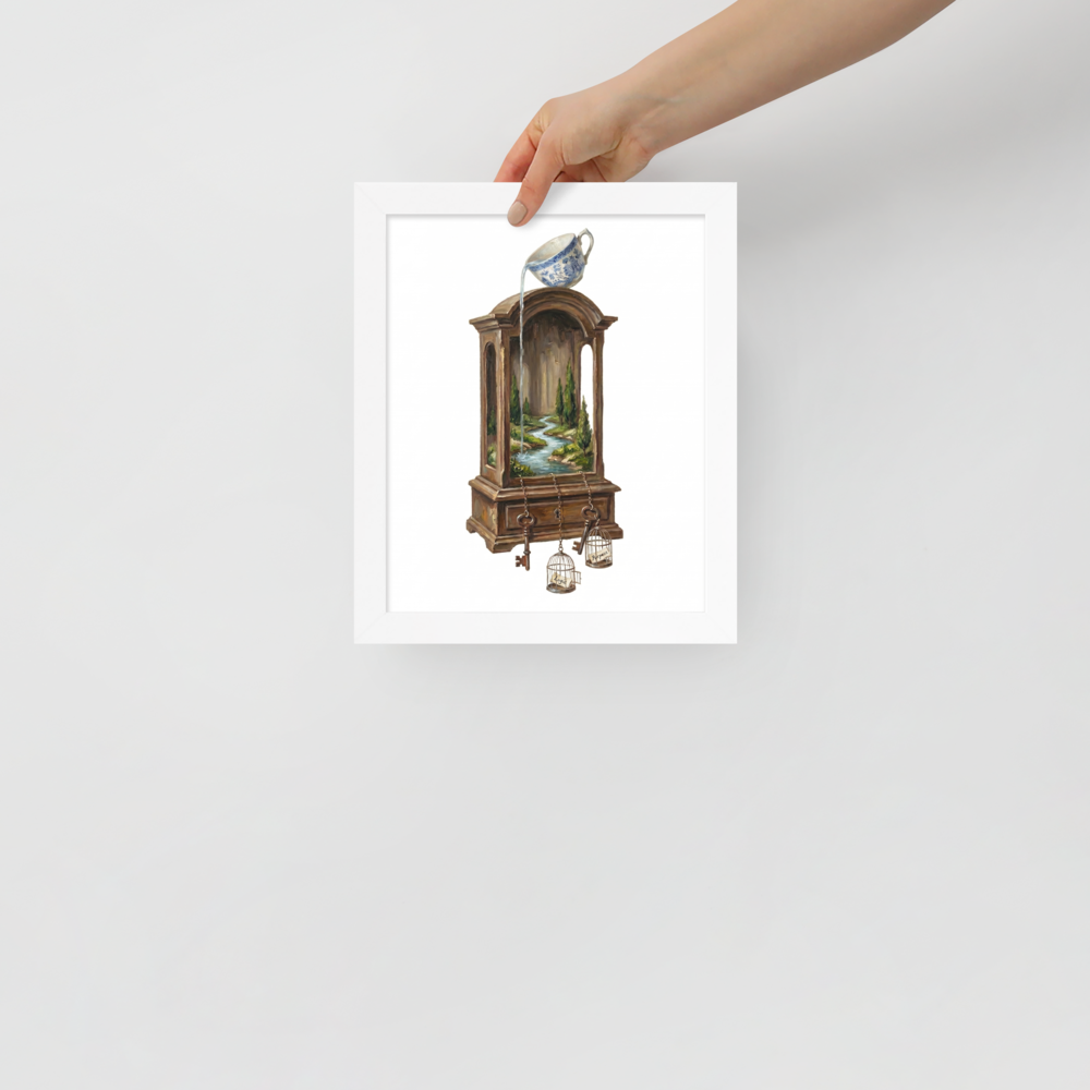 The Caged Reason Mockup