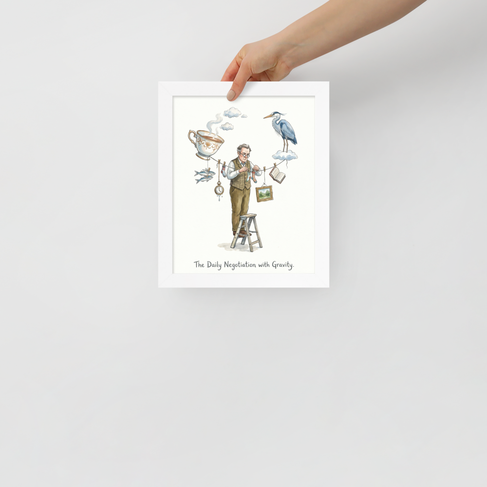 The Daily Negotiation with Gravity Mockup