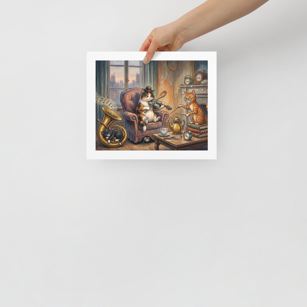 The Feline Symphony Mockup