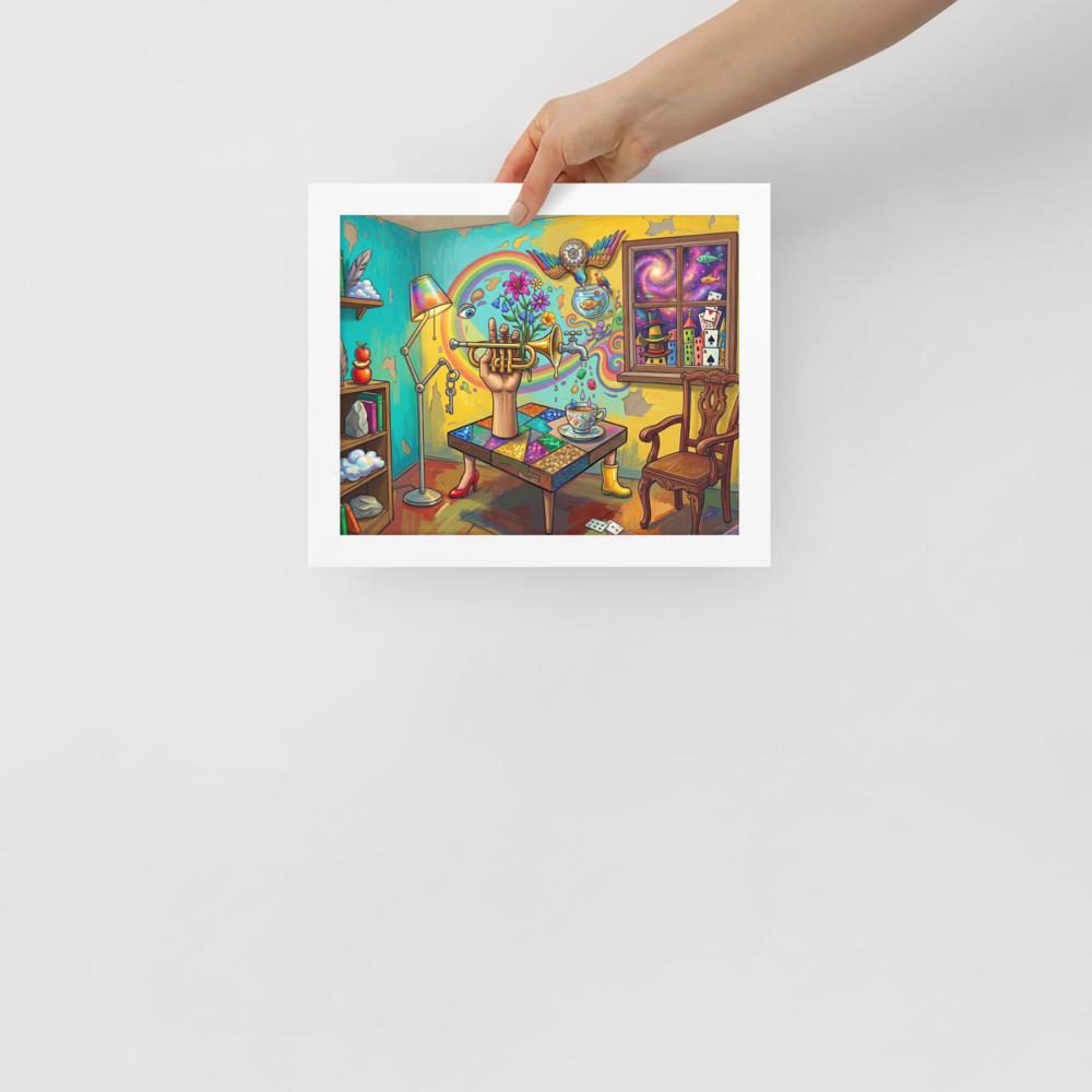 The Symphony of Nonsense Mockup