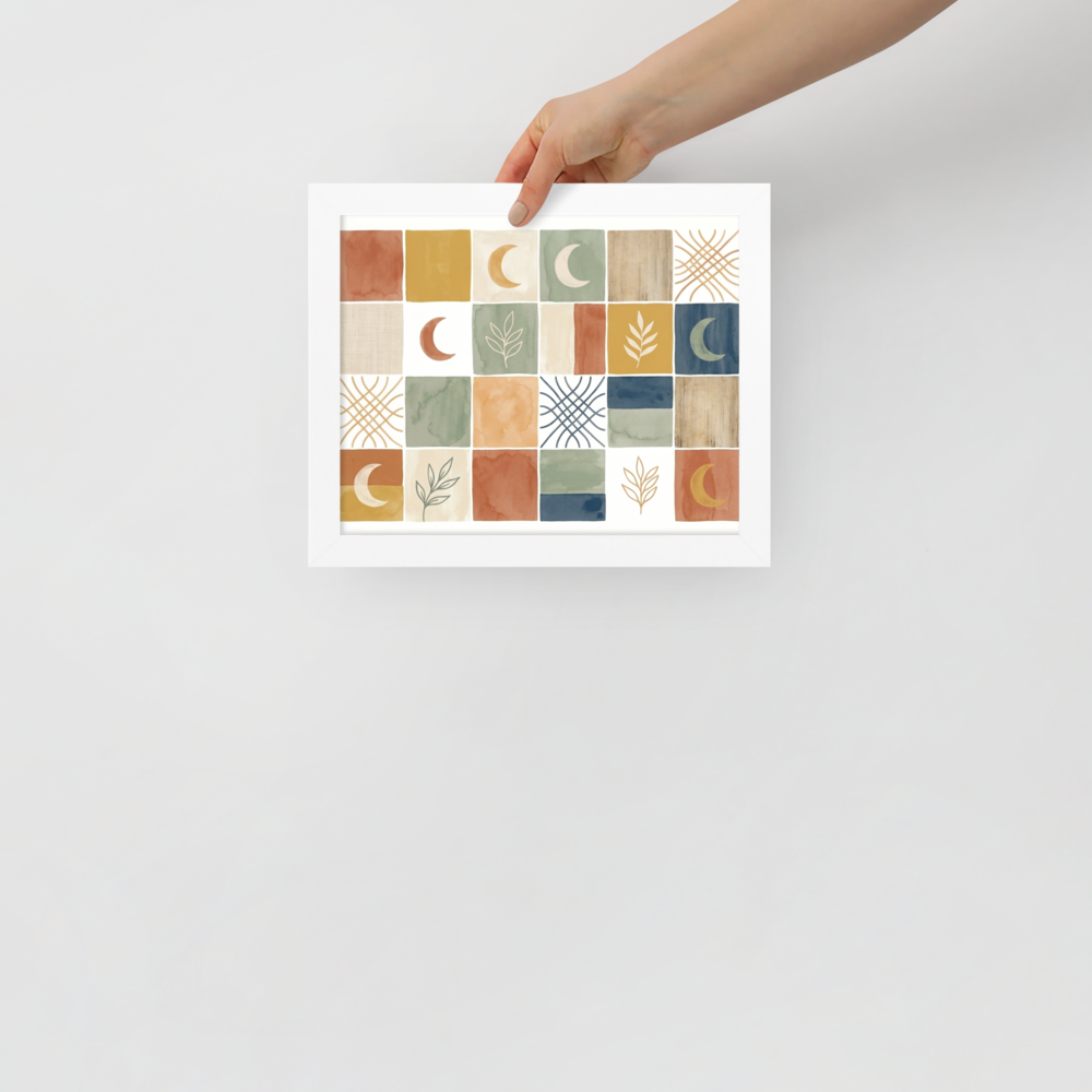 Celestial Patchwork Mockup