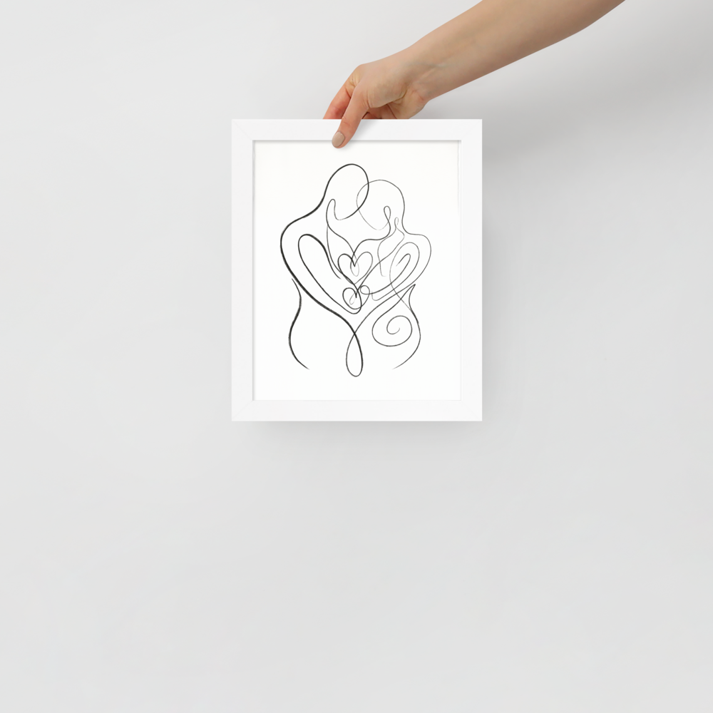 Intertwined Hearts Mockup