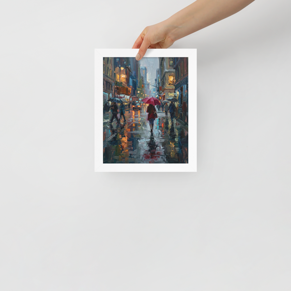 Neon Rain Mockup