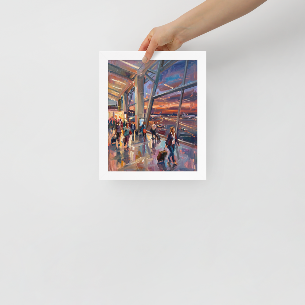 Departures at Dusk Mockup
