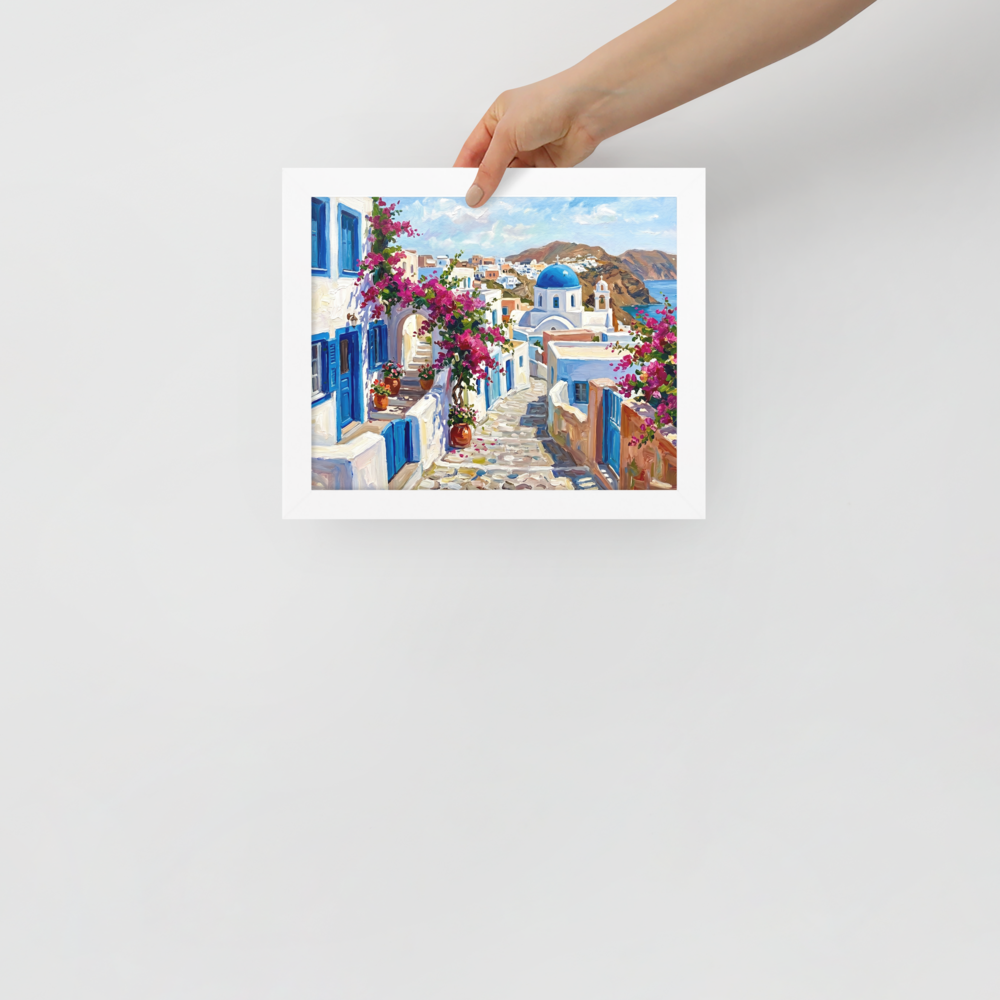 Aegean Blooms Mockup