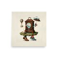 Time's Liquid Journey Mockup