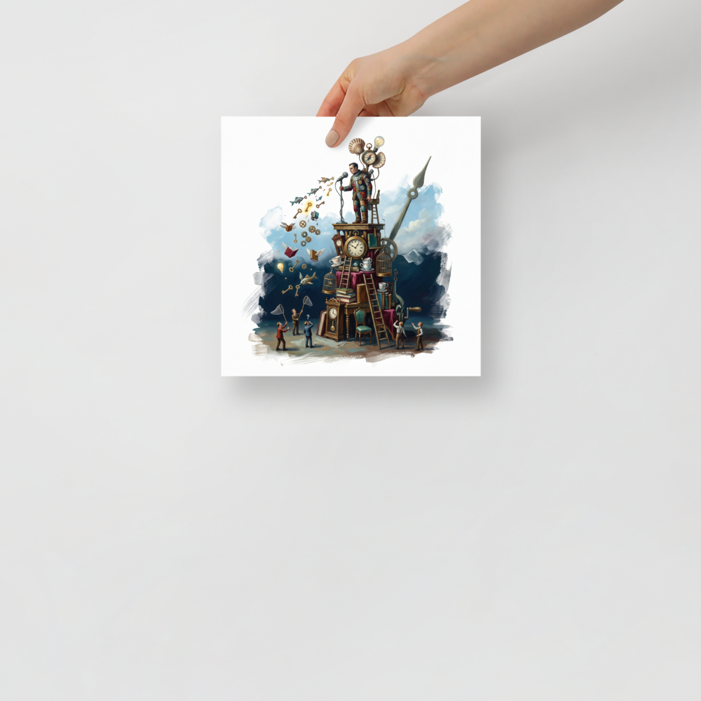 The Orator's Machine Mockup