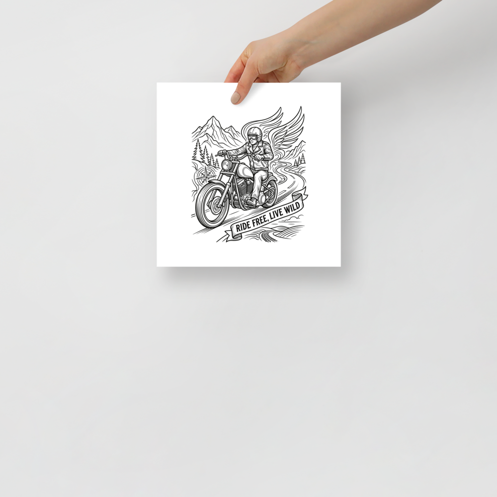 Ride Free Mockup