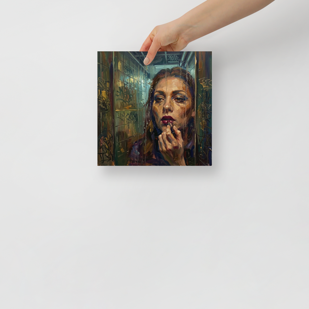 Behind the Glass Mockup
