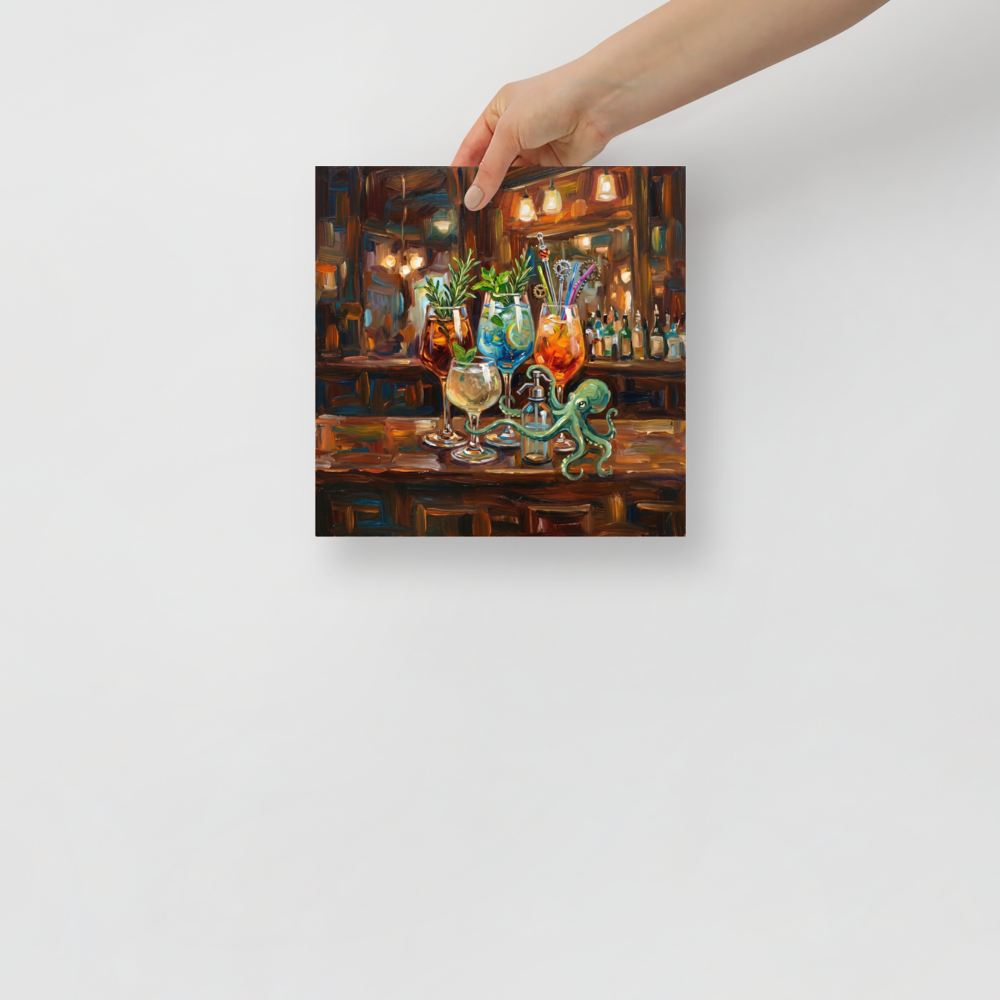 The Alchemist's Bar Mockup