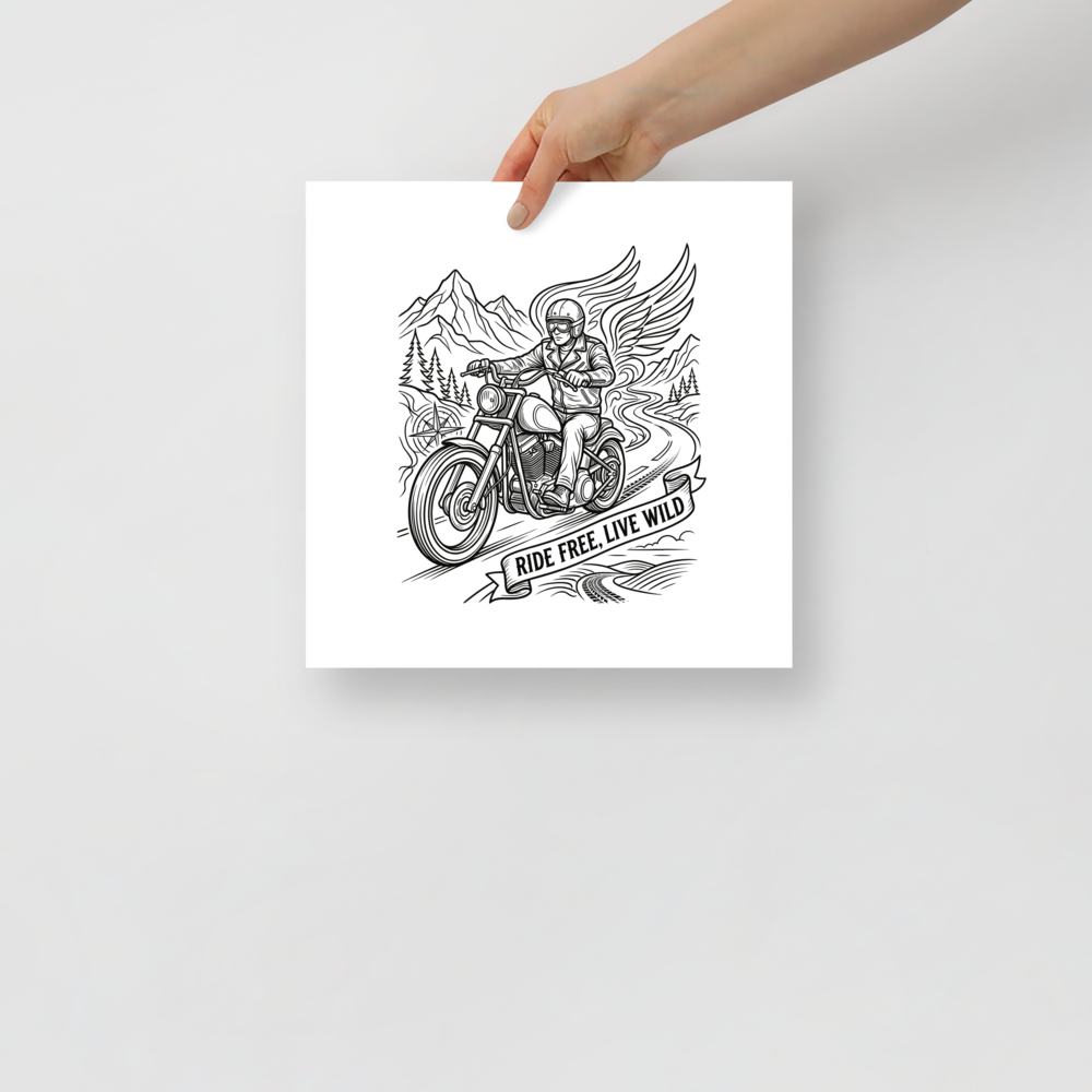 Ride Free Mockup