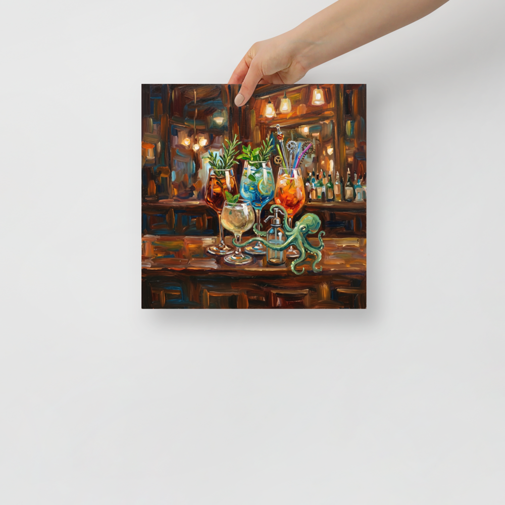The Alchemist's Bar Mockup