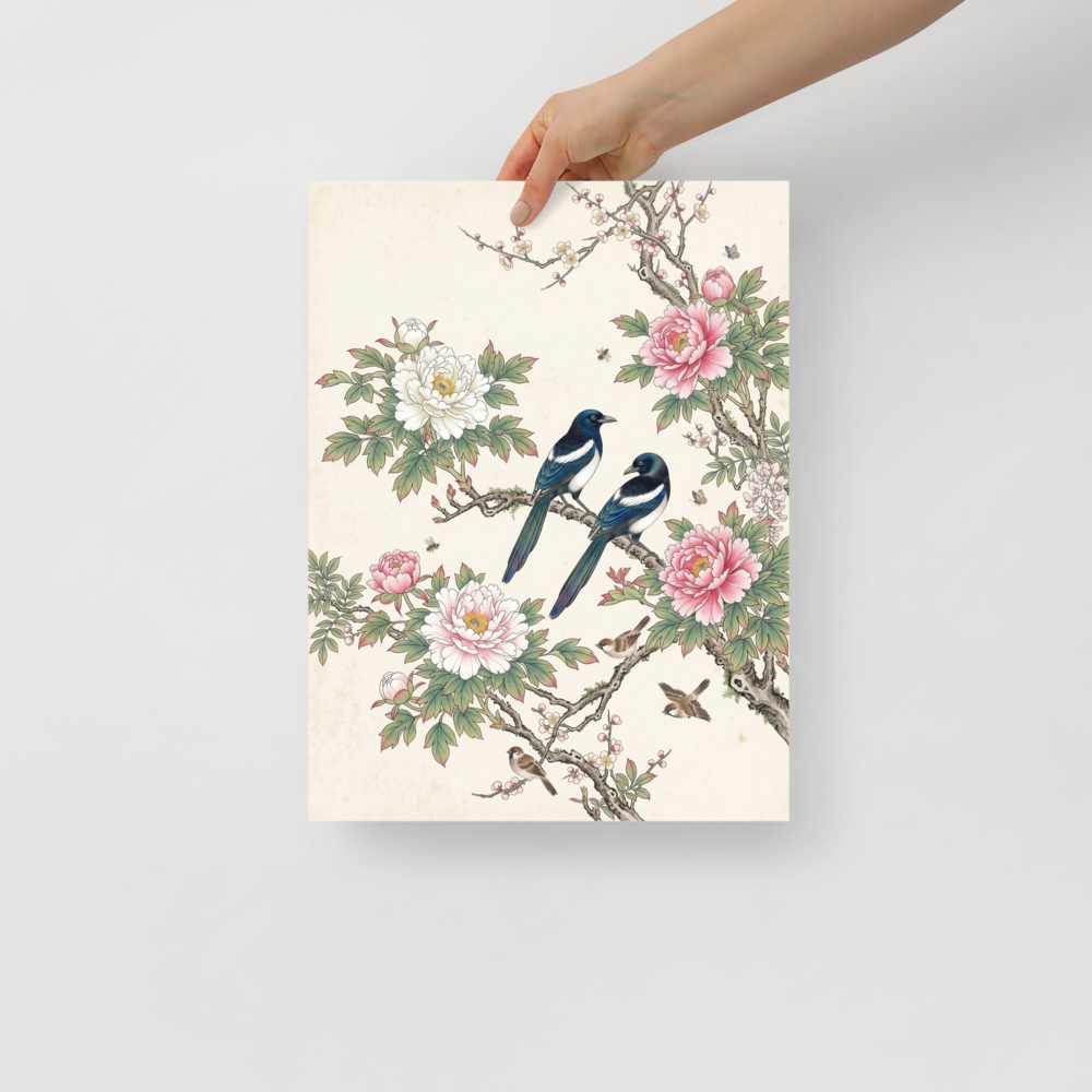 Whispers of the Peony Garden Mockup