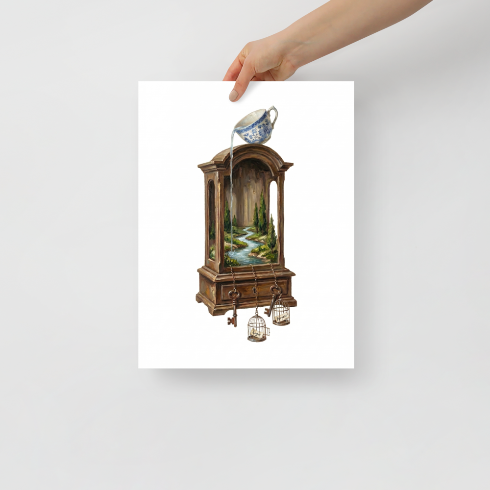 The Caged Reason Mockup