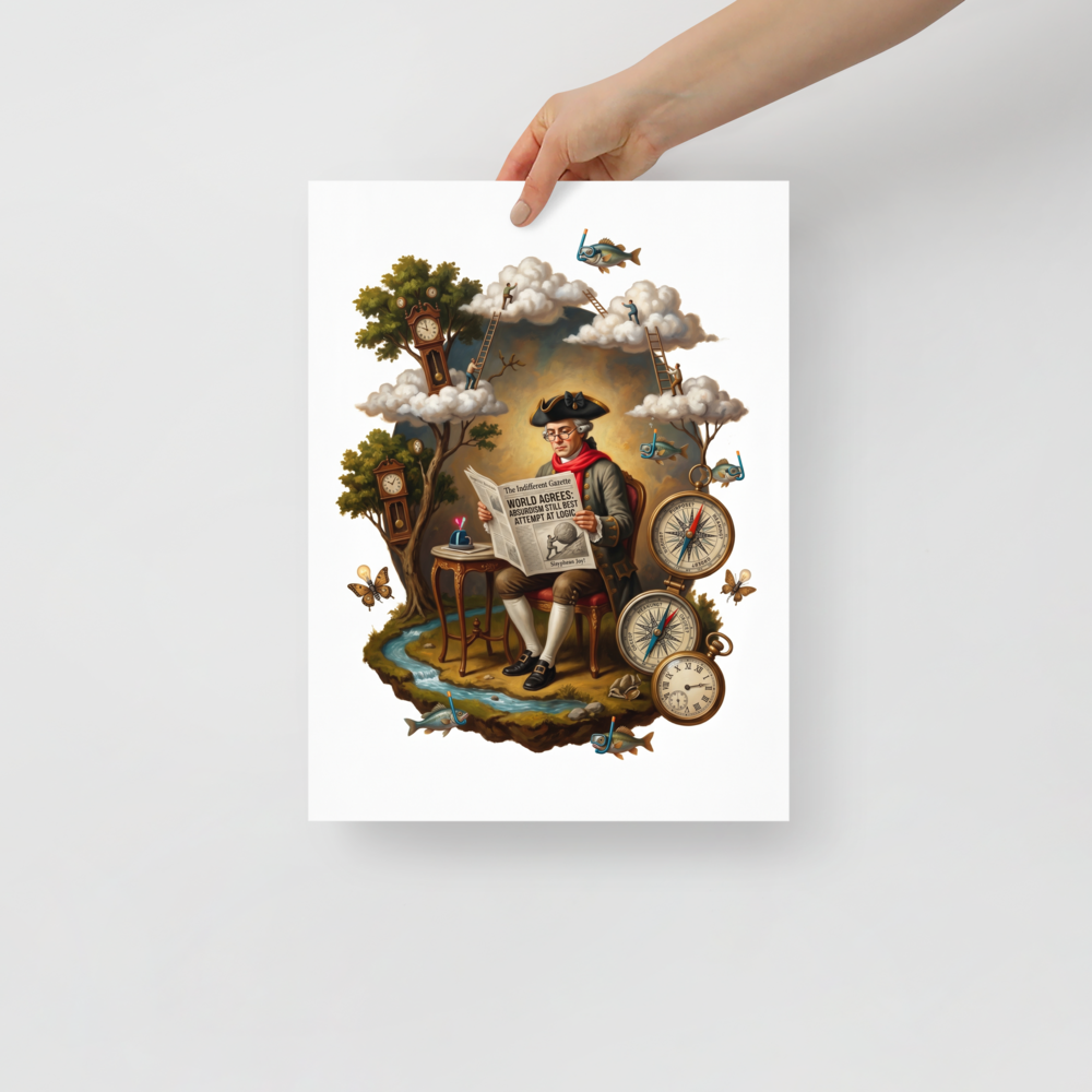 The Indifferent Gazette Mockup