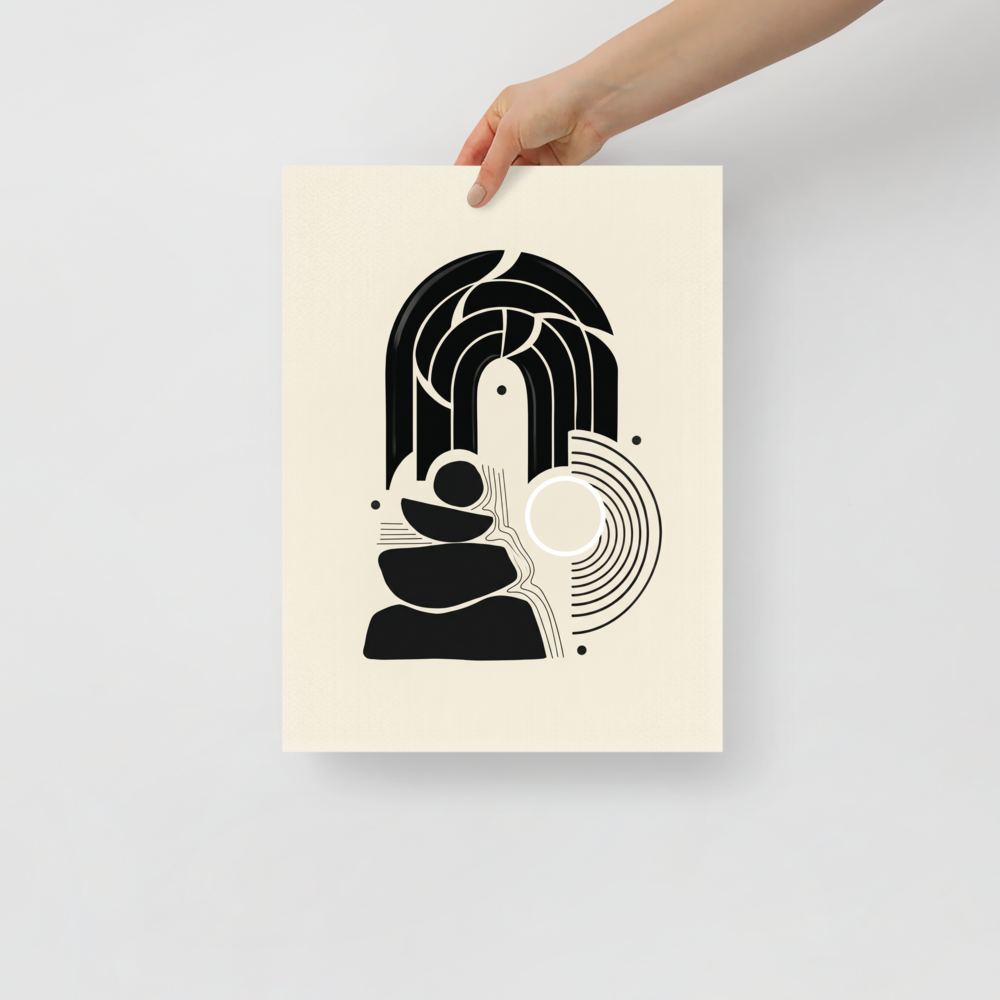 Monochrome Equilibrium Mockup