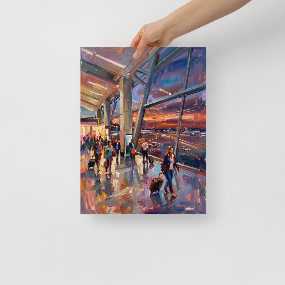 Departures at Dusk Mockup