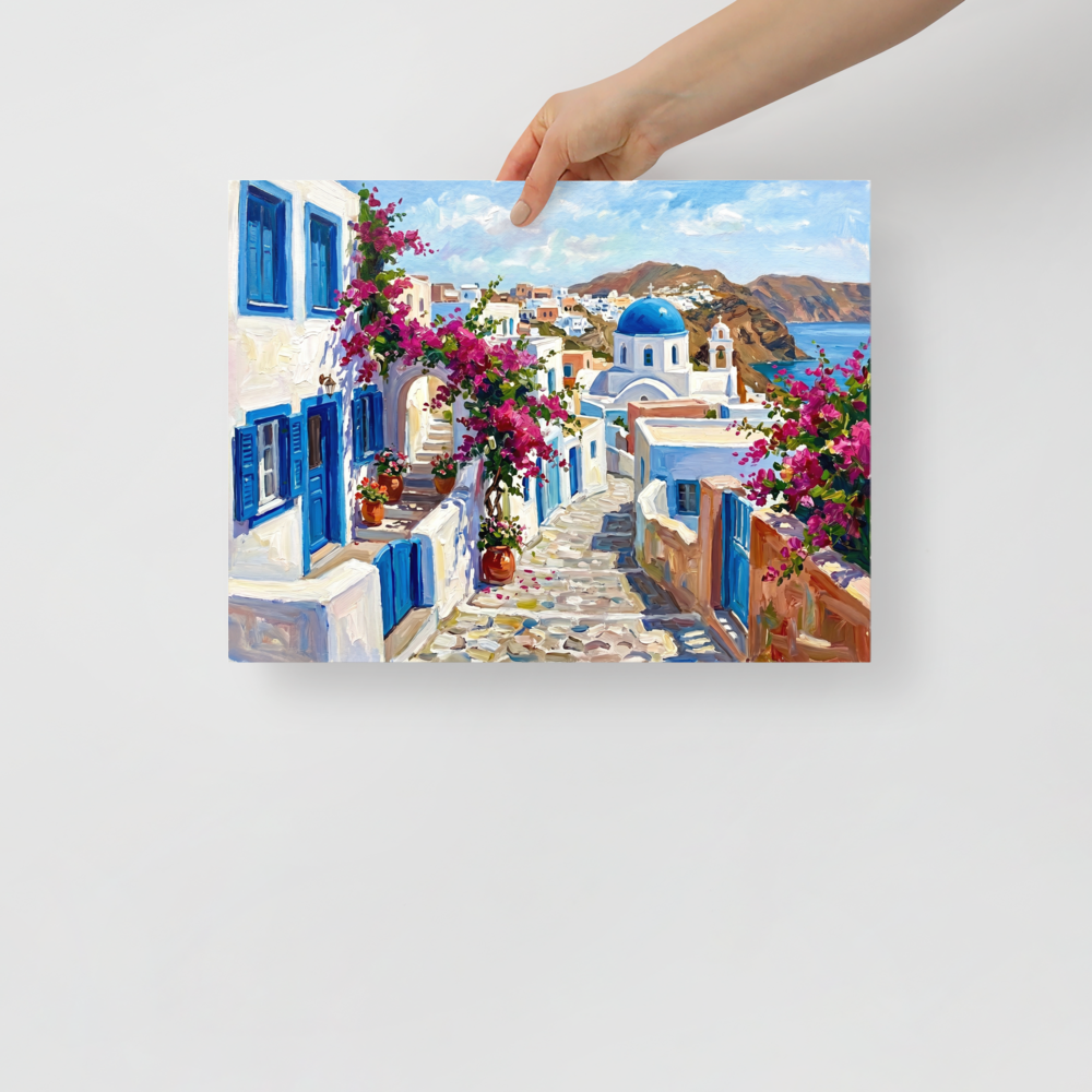Aegean Blooms Mockup