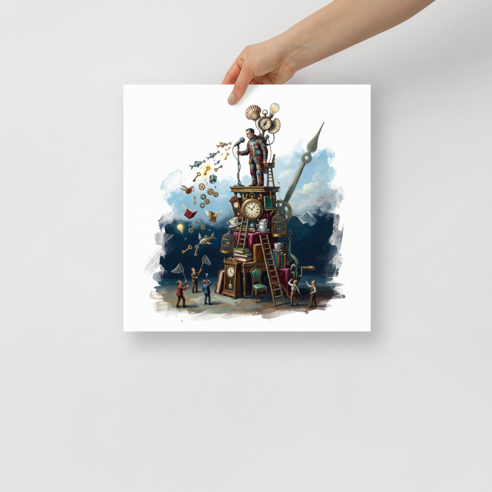 The Orator's Machine Mockup
