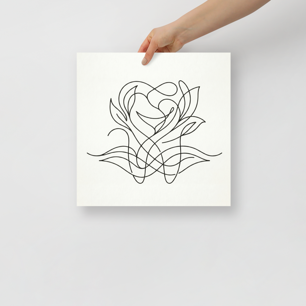 Botanical Tooth Mockup