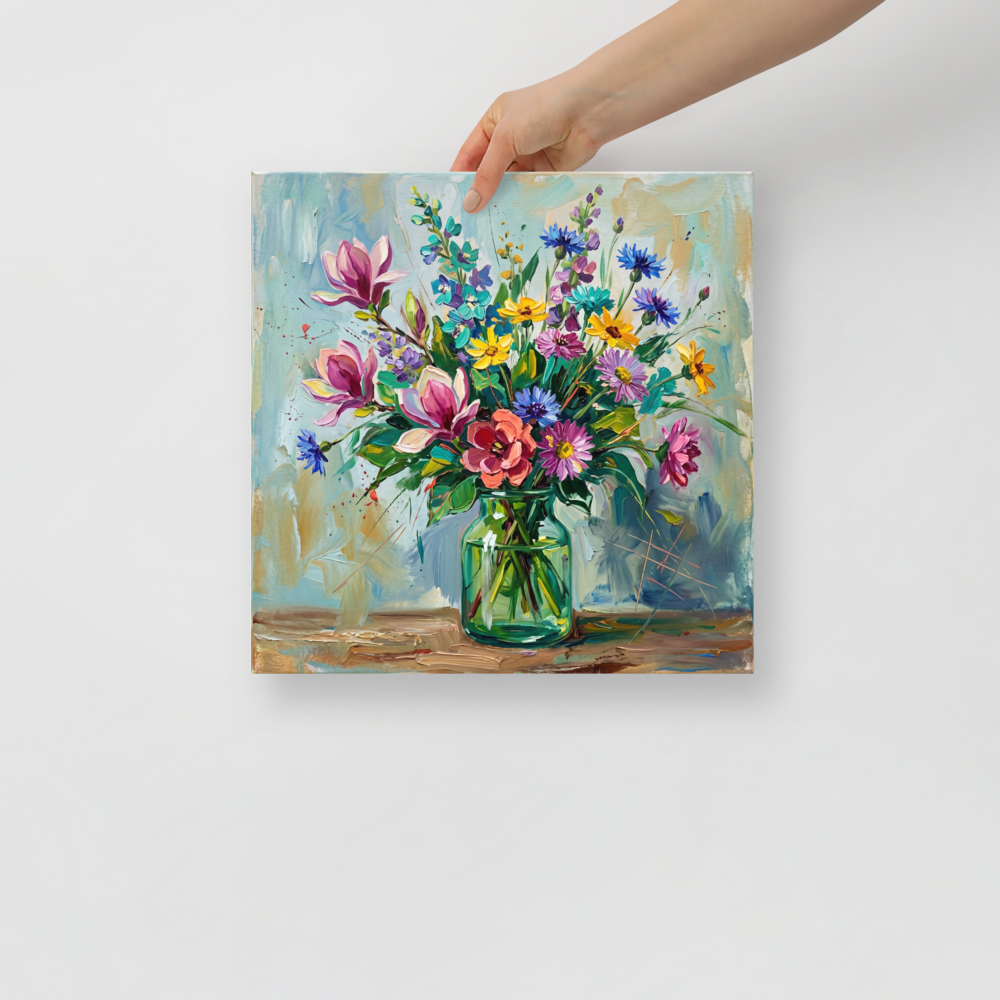Wildflower Glass Mockup