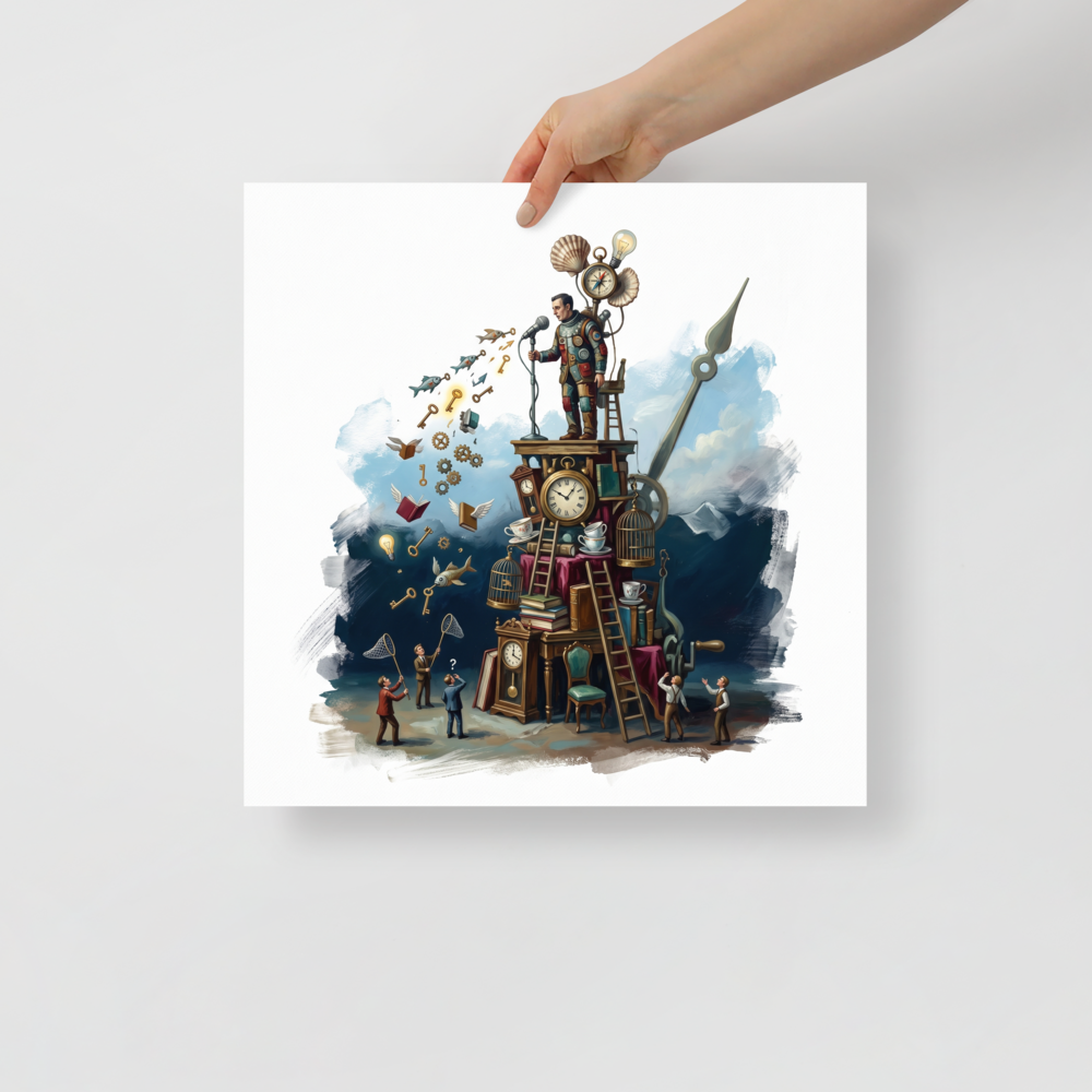 The Orator's Machine Mockup