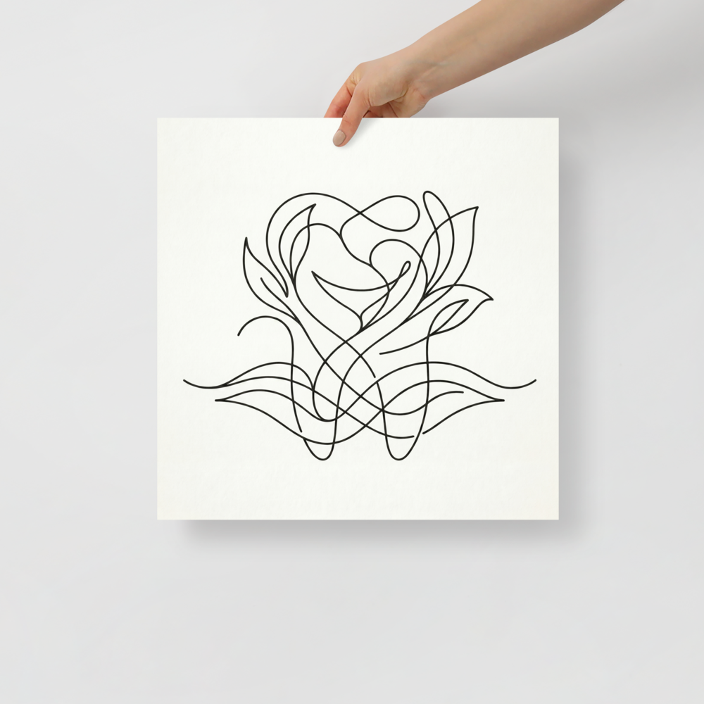 Botanical Tooth Mockup