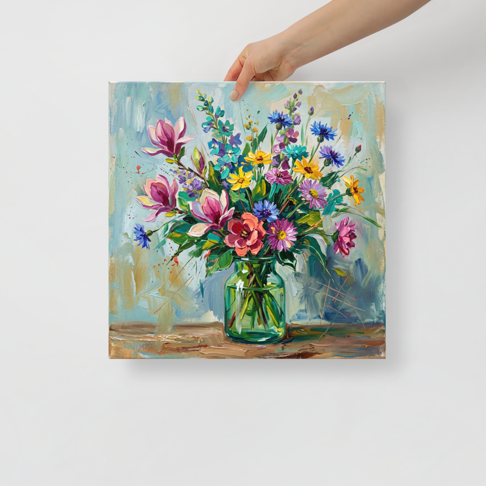 Wildflower Glass Mockup
