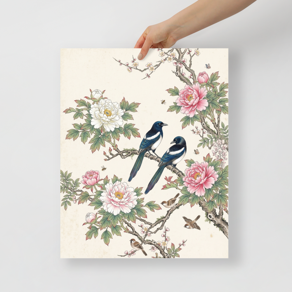 Whispers of the Peony Garden Mockup