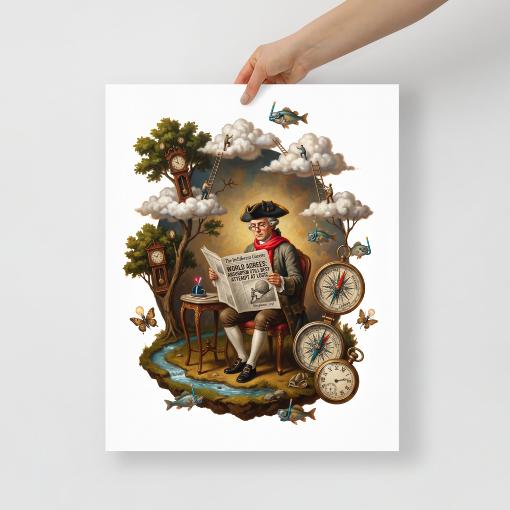The Indifferent Gazette Mockup