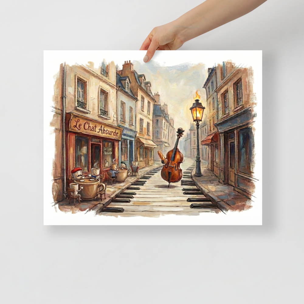 Rhapsody on Rue Absurde Mockup