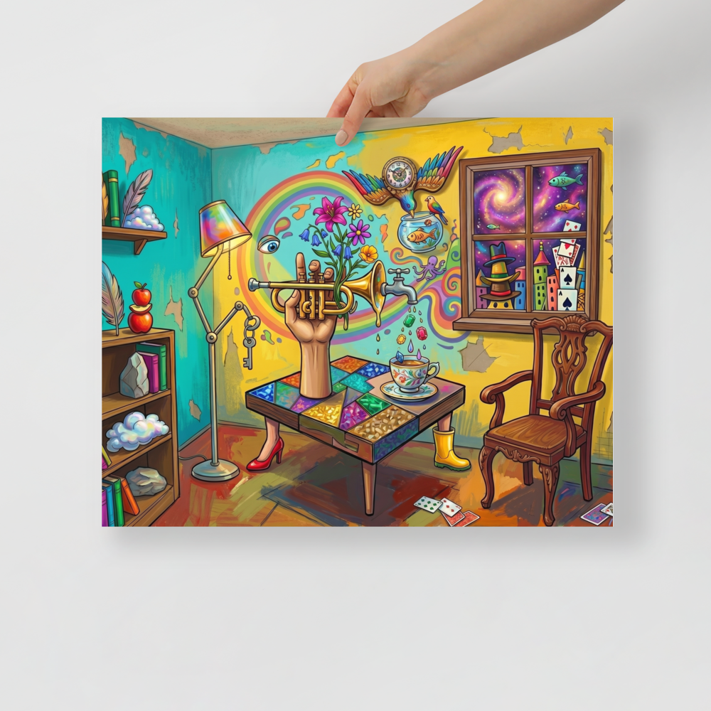 The Symphony of Nonsense Mockup
