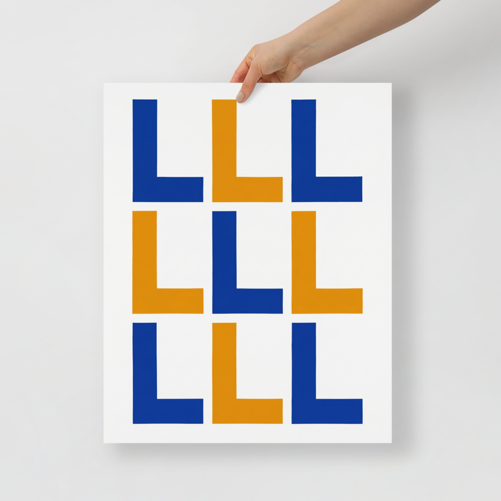 The L Grid Mockup