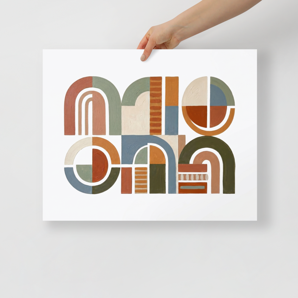 Textured Arches Mockup